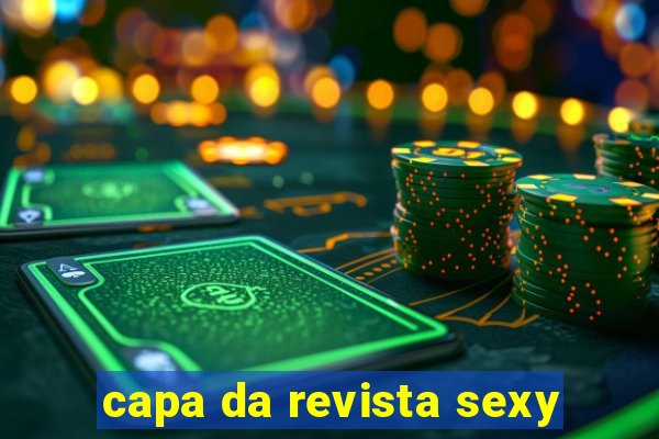 capa da revista sexy